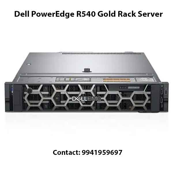 Dell PowerEdge R540 Gold Rack Server Chennai Price List